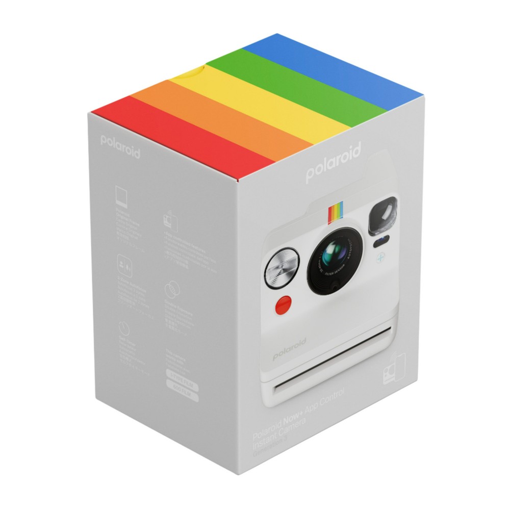 Polaroid Now Plus Generation 3 White Instant Camera