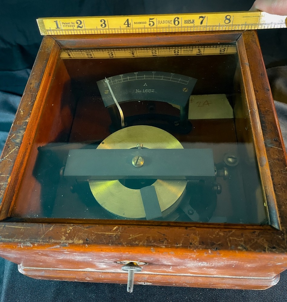 *EARLY* Induction Ammeter (ca. 1890s)