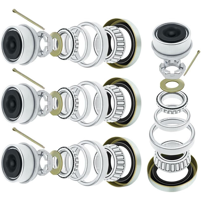 3500LB 1-1/16'' to 1-3/8" Boat Trailer Wheel Axle Bearing Seal Kit L68149 L44649