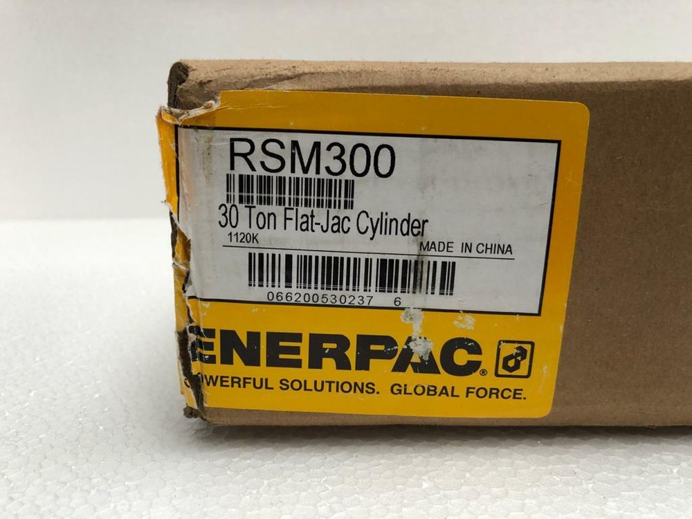 Enerpac RSM 300 Low Profile Hydraulic Cylinder Flat Jac 30 Tons Capacity