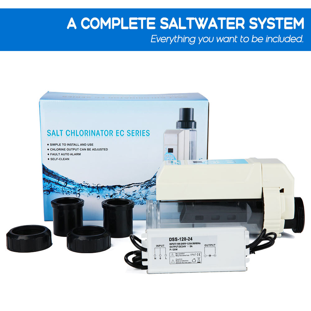 Salt Chlorine Generator Pool Water Complete Salt Chlorinator System for Hayward