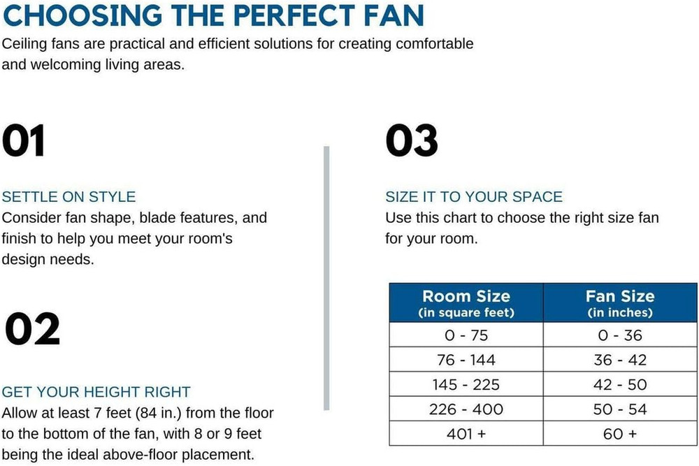 Airpro Collection 42'' Four-Blade Hugger Ceiling Fan