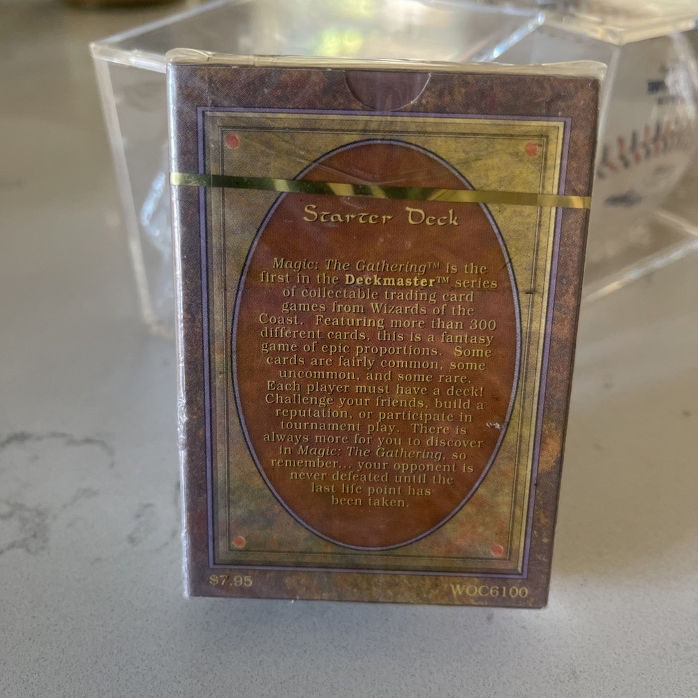 Magic The Gathering Revised Edition 1994 Starter Deck Sealed