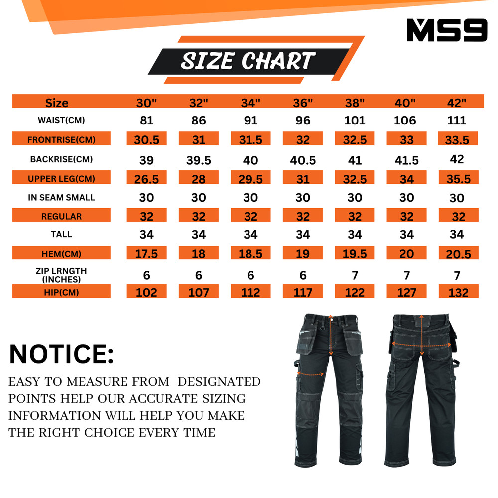 Mens Work Cargo Combat Multi Pockets Tactical Work Trousers Pants Jeans E1