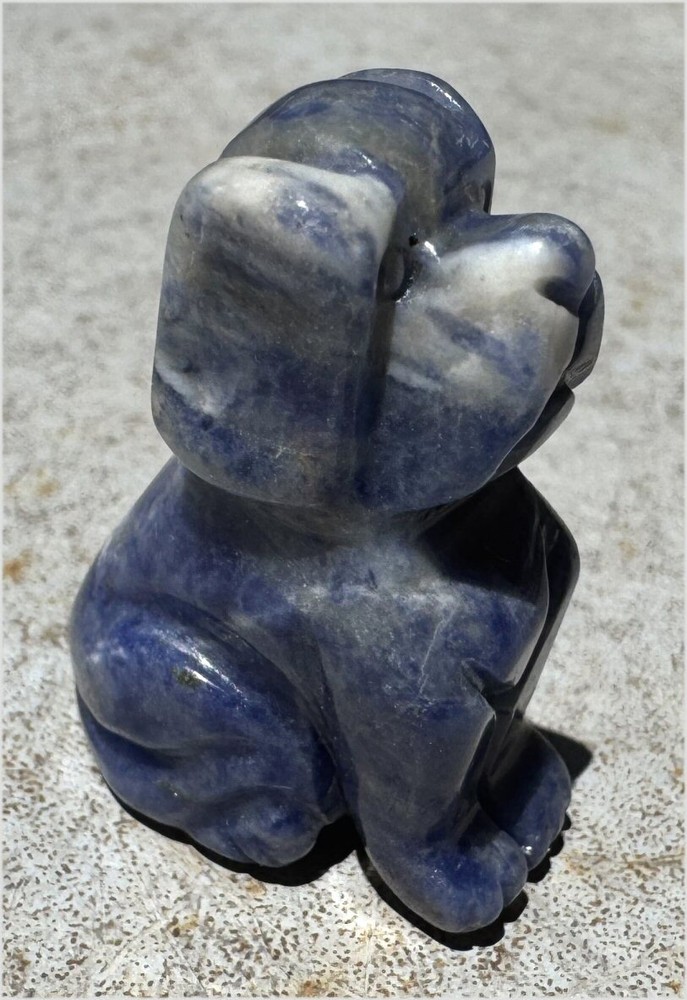 Sodalite DOG Totem - Creative thinking, Communication
