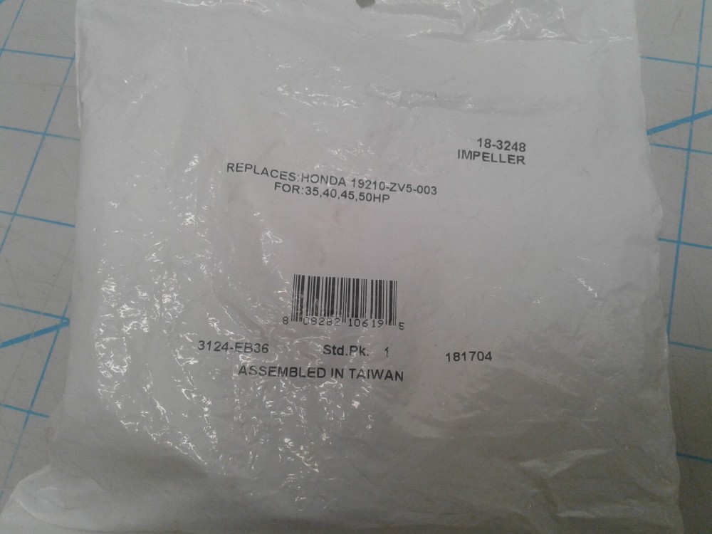 Boat Marine Sierra  Replacement Impeller 18-3248