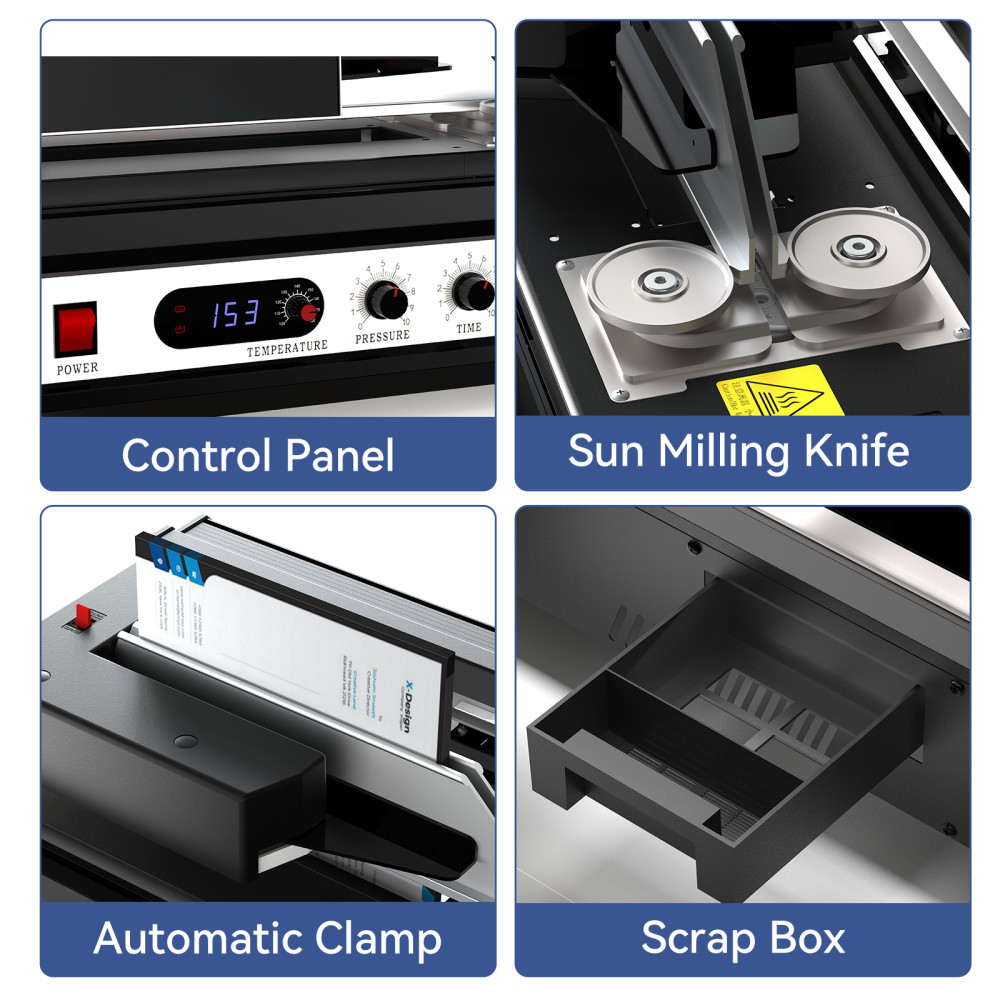 A4 Hot Melt Book Binder-Wireless Automatic Binding Machine,School/Office Binding