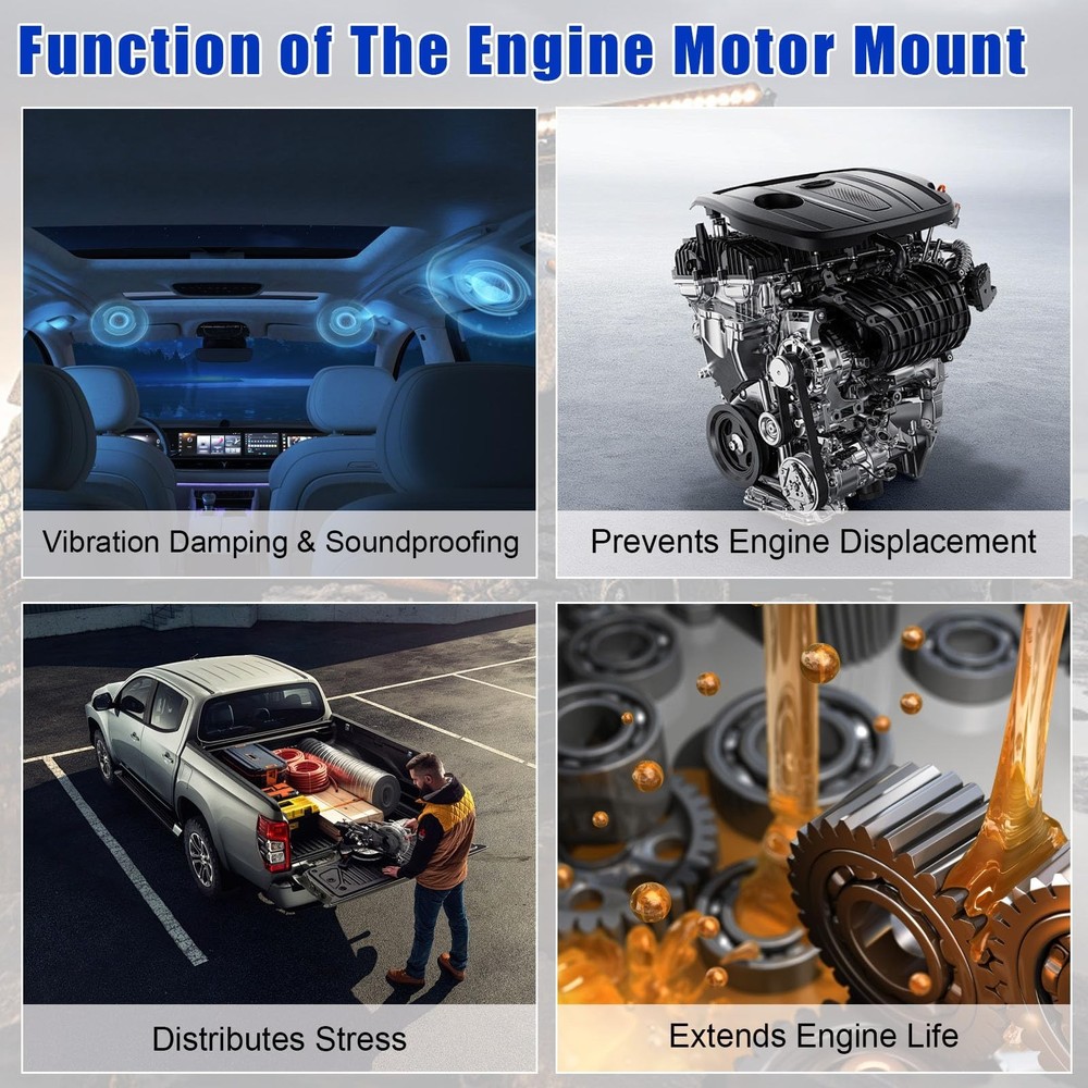 Full Set (5PCS) Engine Motor Mount Compatible with 2003-2006 Honda Element 2....