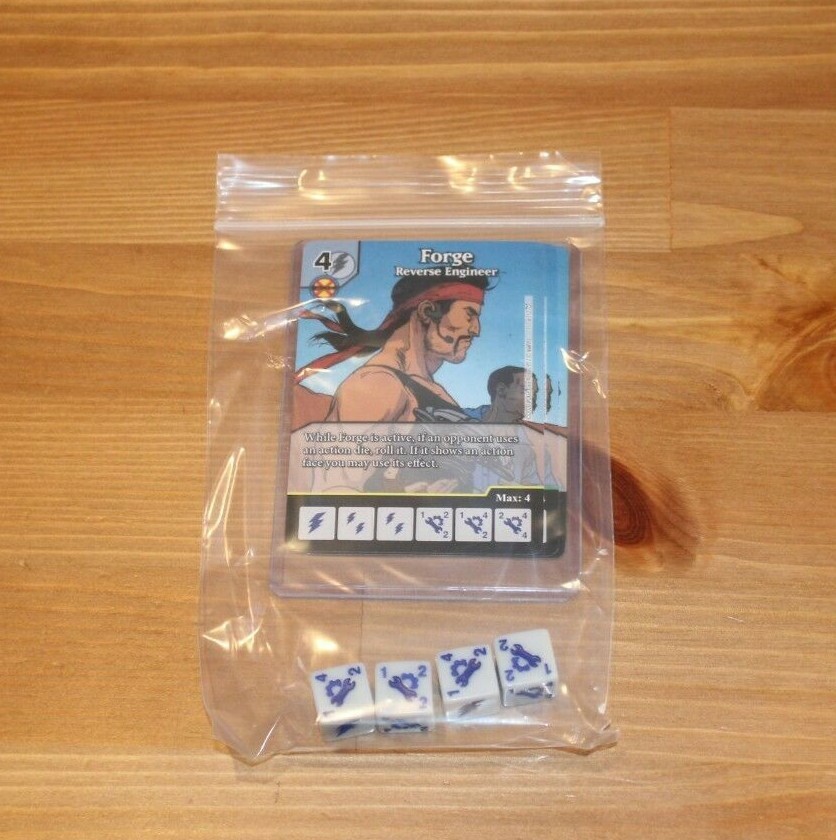 Dice Masters Dark Phoenix Saga * FORGE * RARE Uncommon Set CUR 4 dice