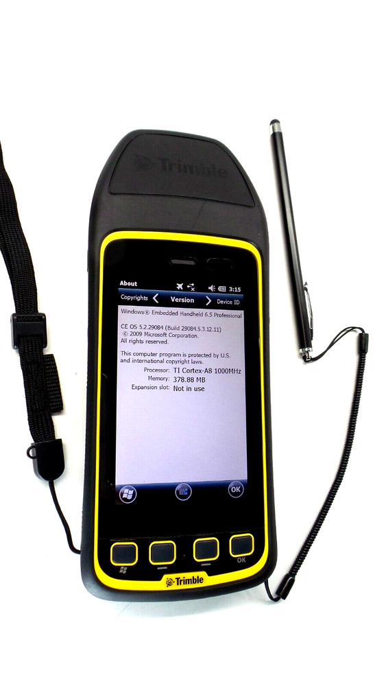 Trimble Juno T41/5 5 Series GPS Data Collector Rugged Handheld Computer with Pen