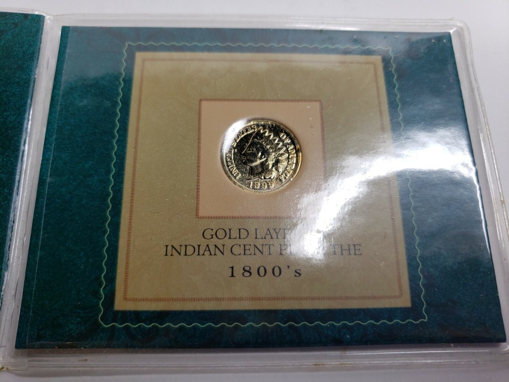Gold Layered Indian Cent From the1800's