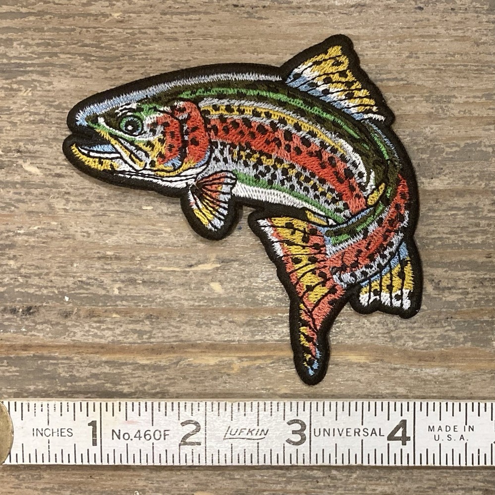 Retro Trout Patch