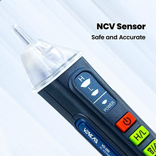 Voltage Tester, Non Contact Voltage Detector, Circuit Tester Dual Range