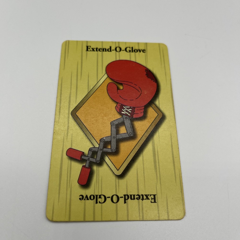 6 Weapon Cards The Simpsons Clue 2002 Replacement Part