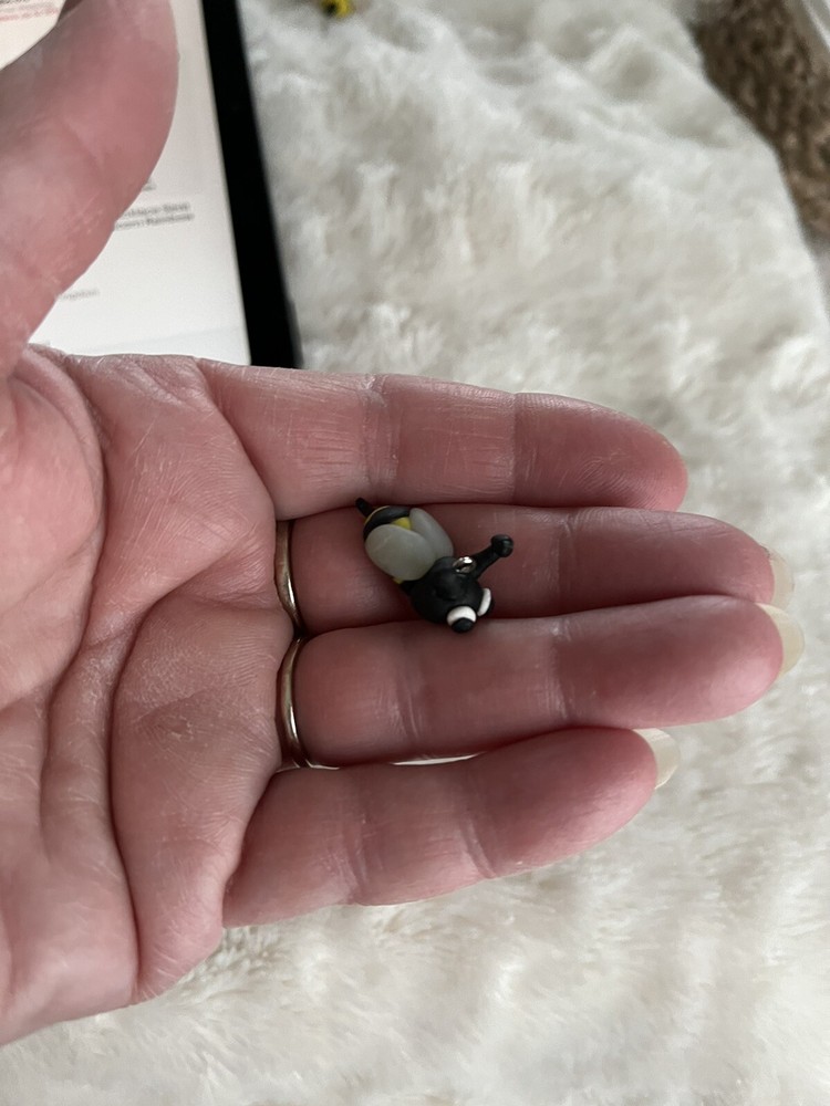 Lucky Bumble Bee-Polymer Clay