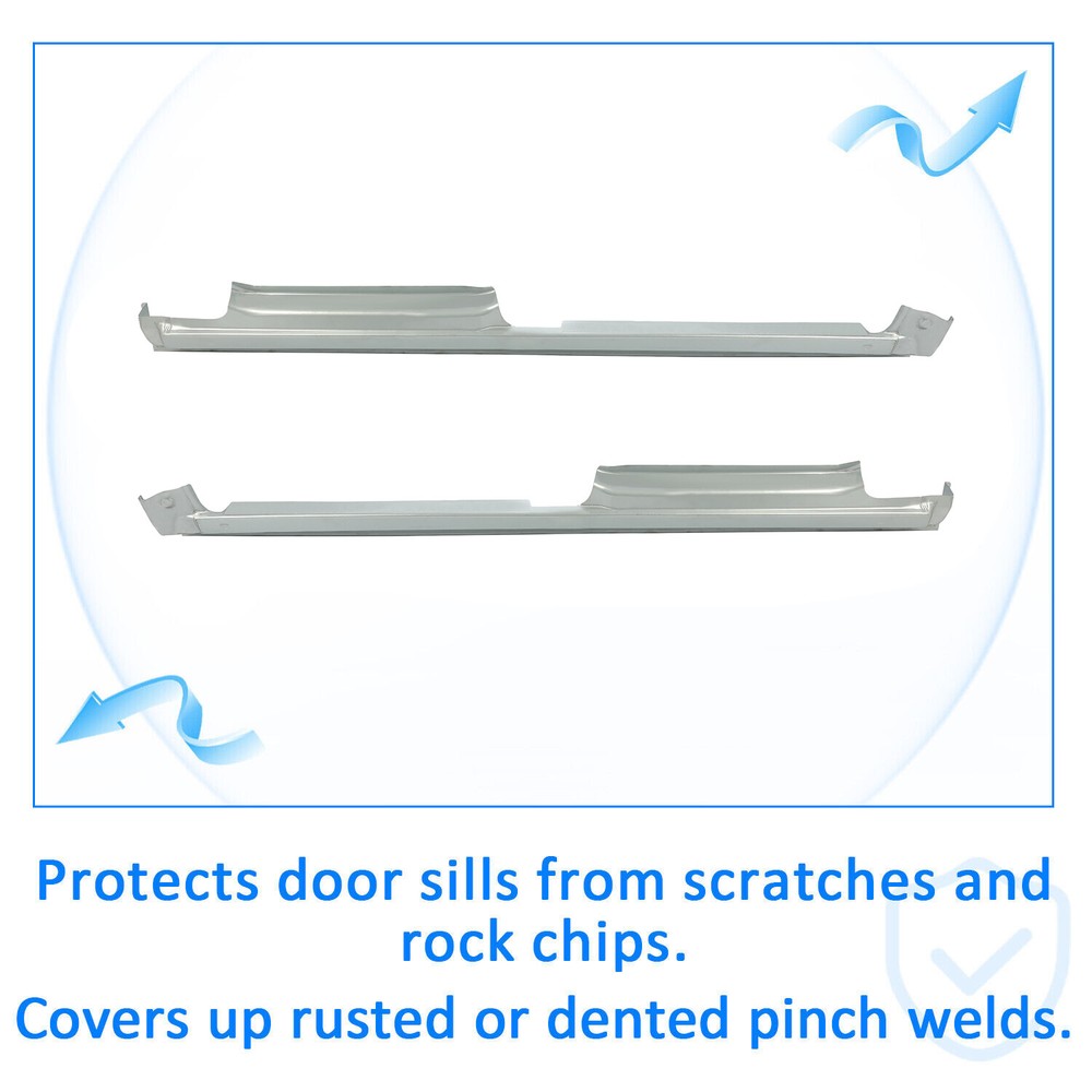 Outer Rocker Panel Pair Driver Passenger Side FOR 2010-2013 Ford Transit Connect