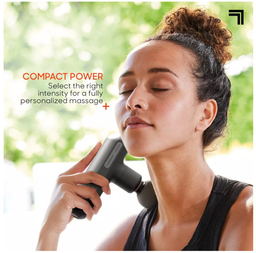 Massage Gun Sharper Image Powerboost Move 02 Percussion Massager Light Blue