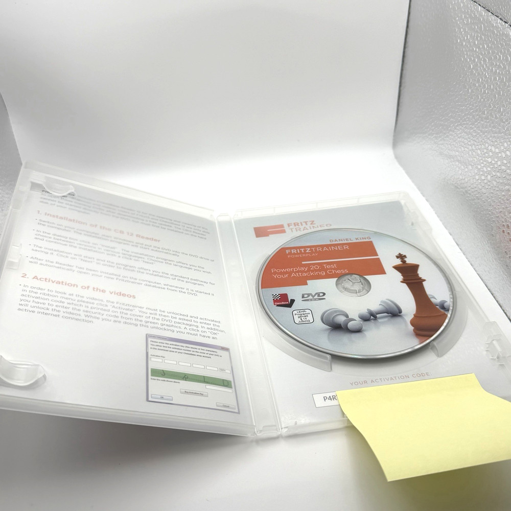 Fritz Trainer - Powerplay 20: Testing Your Attacking Chess - Daniel King DVD-ROM