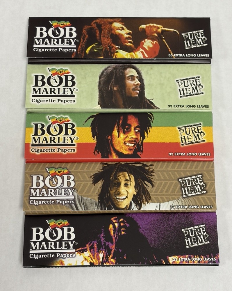 BOB MARLEY KING SIZE ROLLING PAPERS PURE HEMP