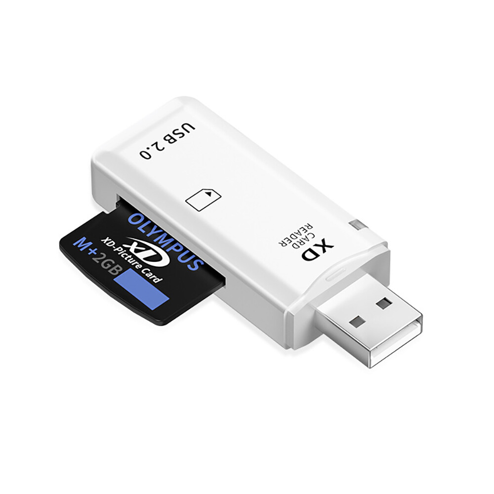 Pro USB xD Memory Card Reader Adapter For SanDick Olympus Fuji XD Camera Picture