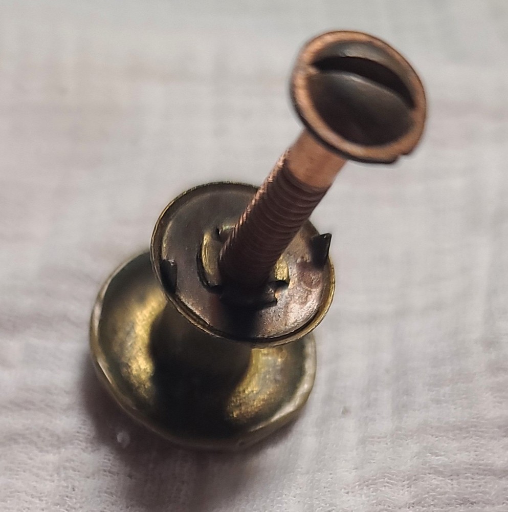 1 Vintage Brass Drawer Pull