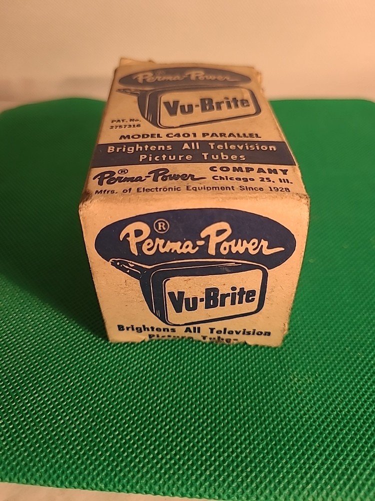 PERMA-POWER PARALLEL VU-BRITE MODEL C401 Parallel Original Box. NOS. Untested