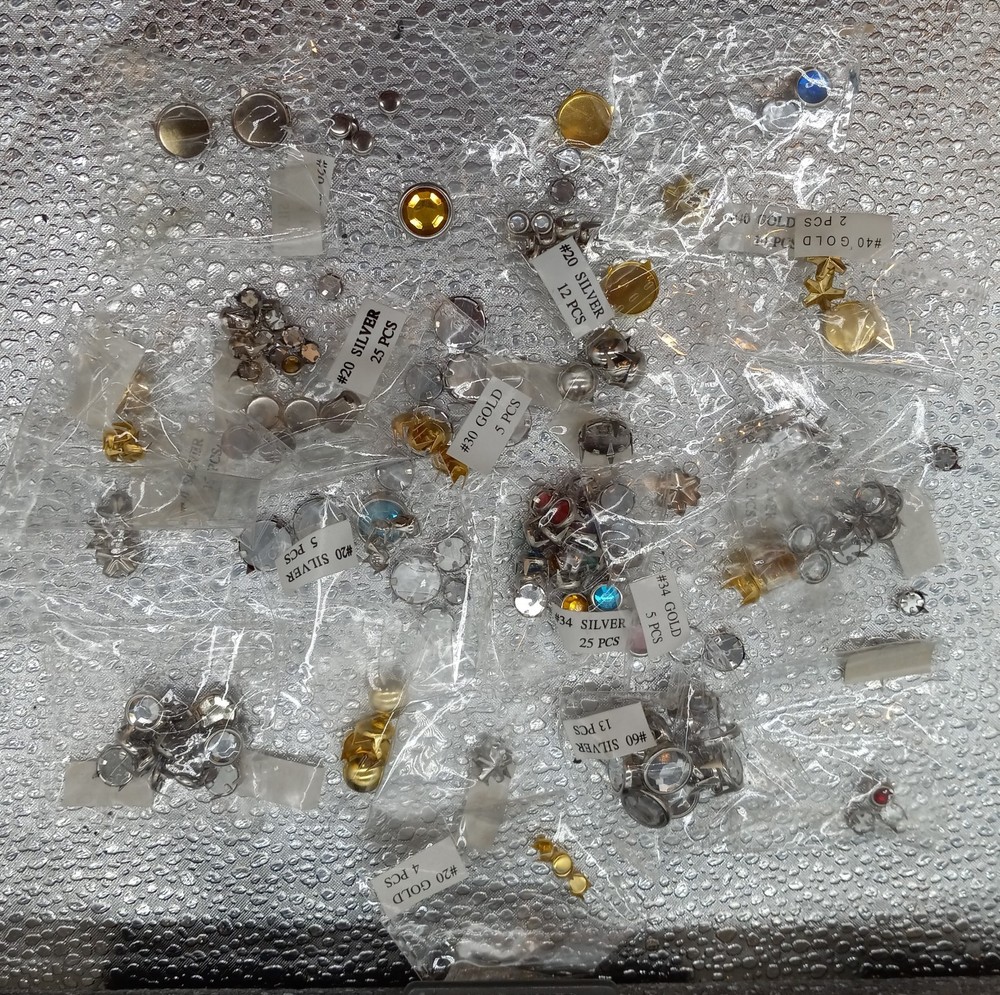 Cathy Mitchell's GeMagic Stud Setting Bedazzler Machine Plus Storage Case