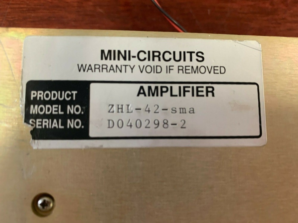 Mini-Circuits ZHL-42-sma High Power Amplifier Tested Working