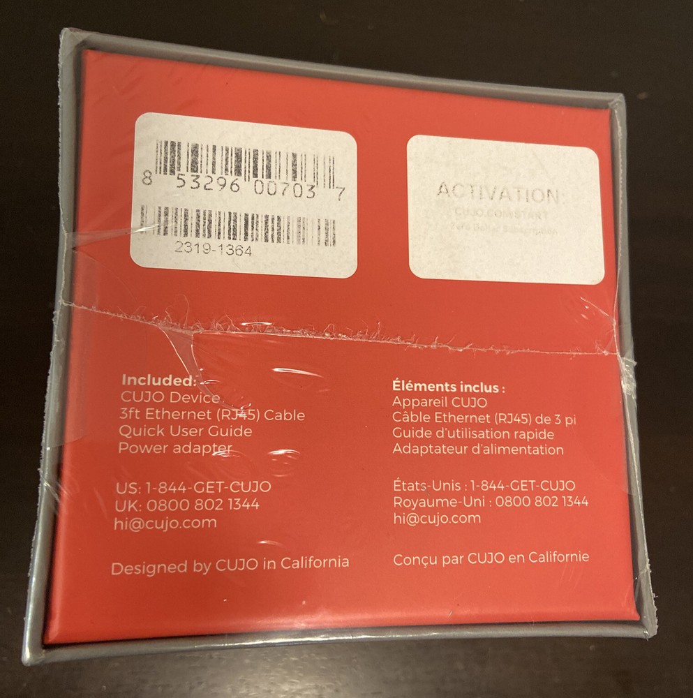 CUJO AI Smart Internet Security Firewall | (2nd Gen.) Protects Your Network New