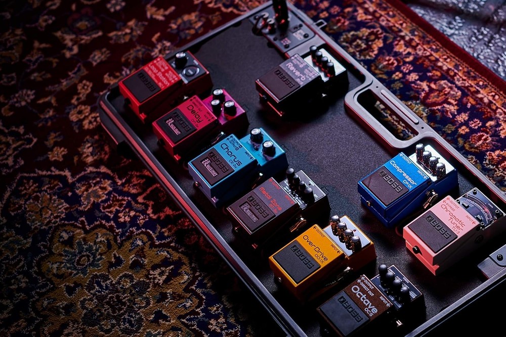 BOSS BCB-90X Black Large Guitar Pedal Board with Junction Box