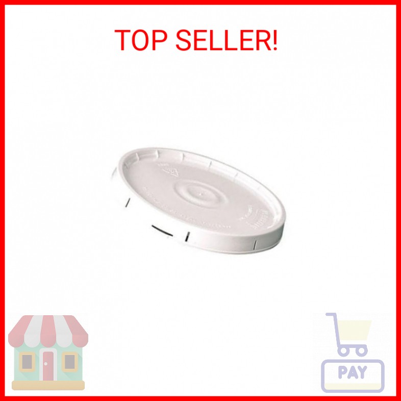 5 gal. White Plastic Bucket Lid