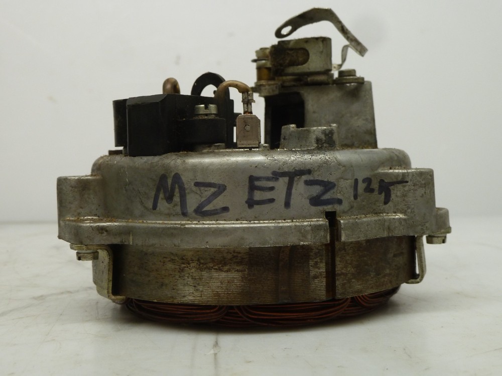 MZ ETZ 125 stator windings and points plate assembly untested.