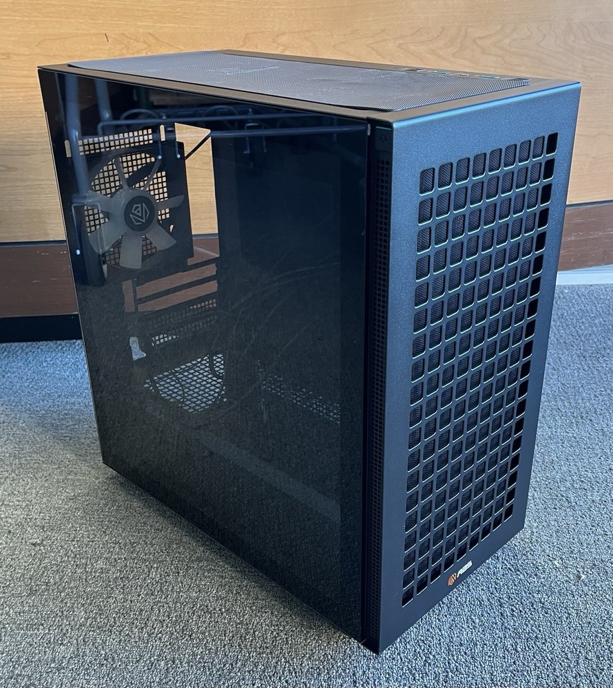 ADVANCED BATTLESTATIONS ABS Aeolian-M Gaming PC Case, Black