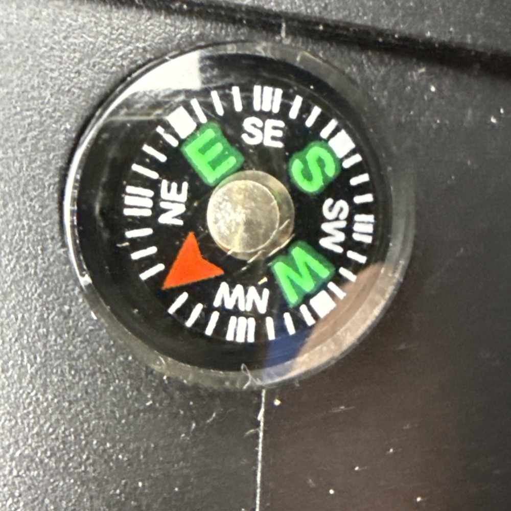 Monocular Scope with Compass Strap Caps Birding Hunting