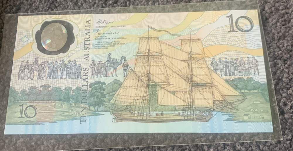 1988 $10 Note Bicentennial Uncirculated Condition
