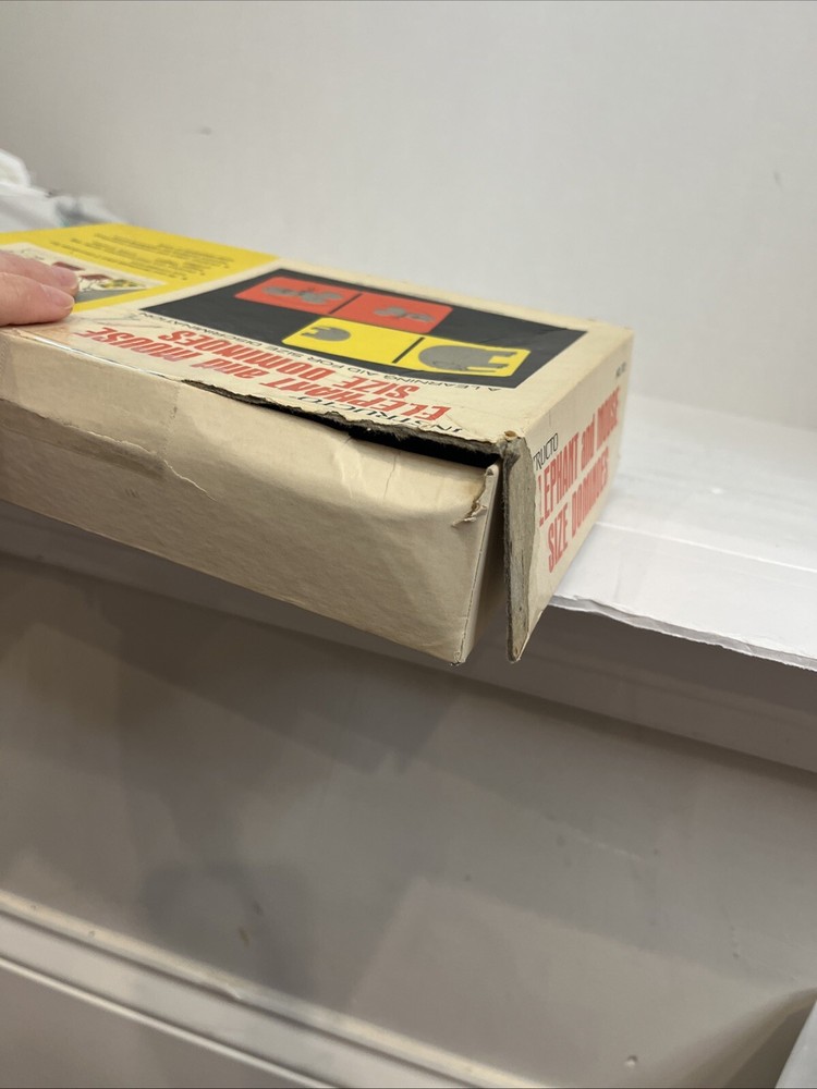 Instructo Set Dominoes #1121 Elephant And Mouse