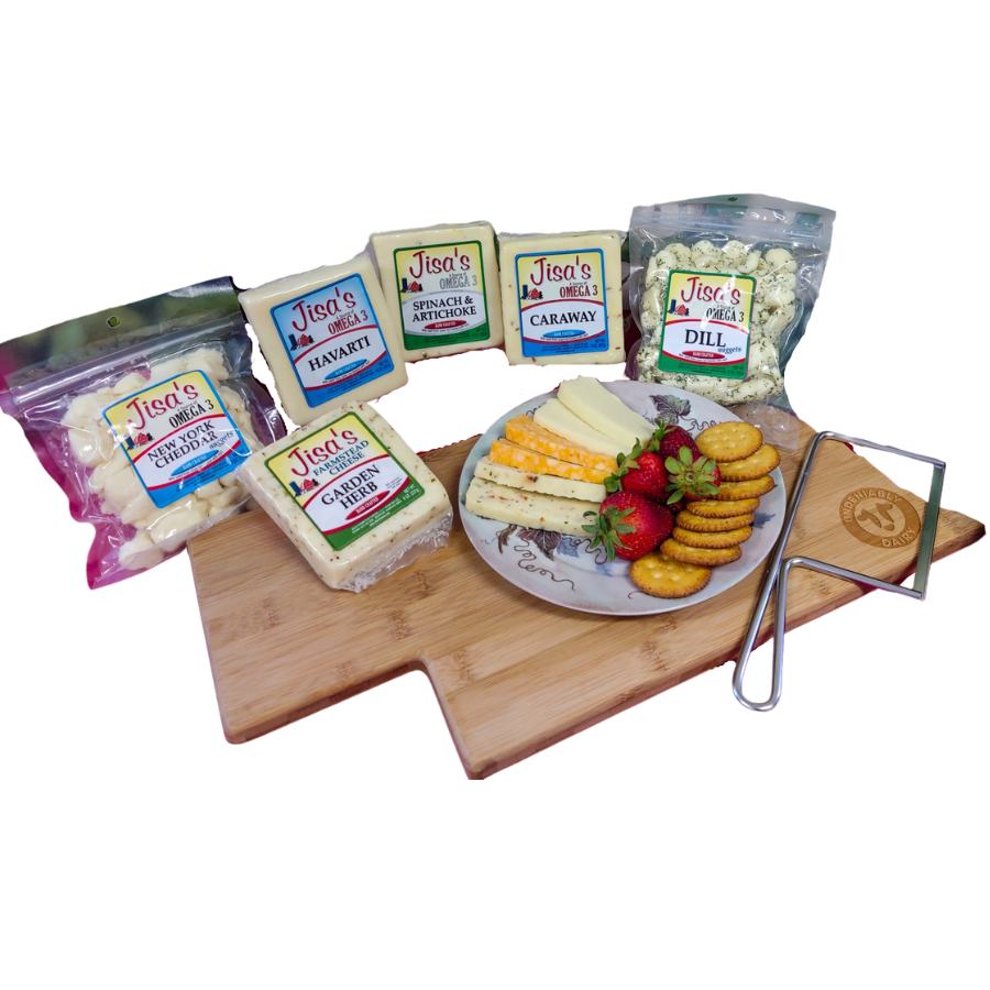 Best Farmstead Cheese 6 Piece Sampler | Multiple Flavors | Made in Small Batches
