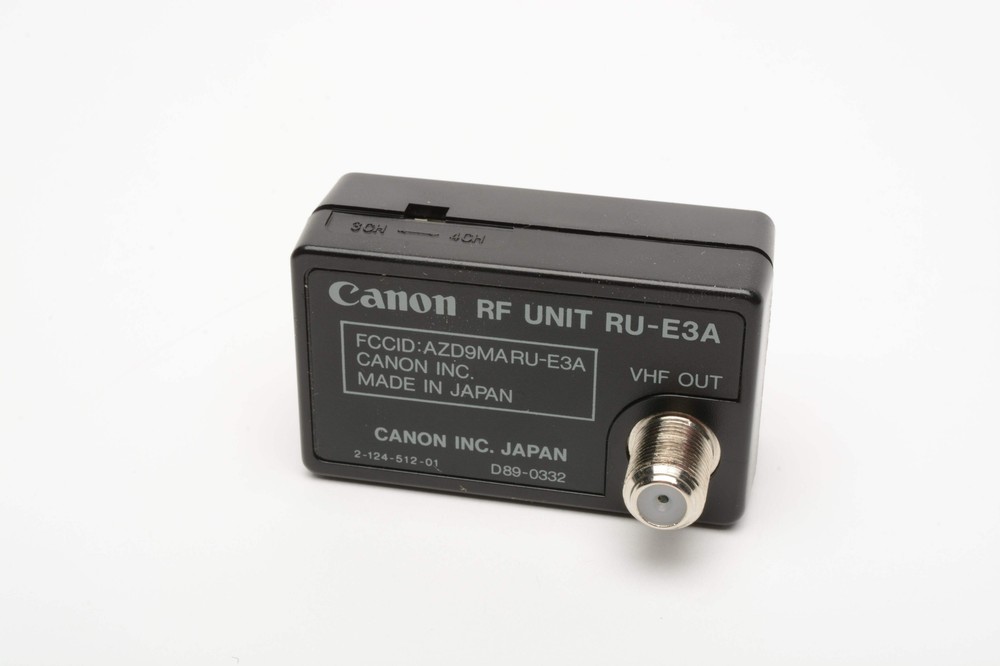 Canon RF Unit RU-E3A w/ cable - Mint