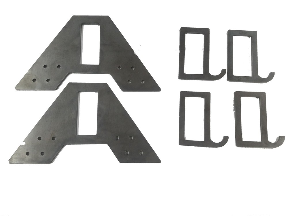 AR500 2 Gong Stand Kit for 2x4 W/Hooks