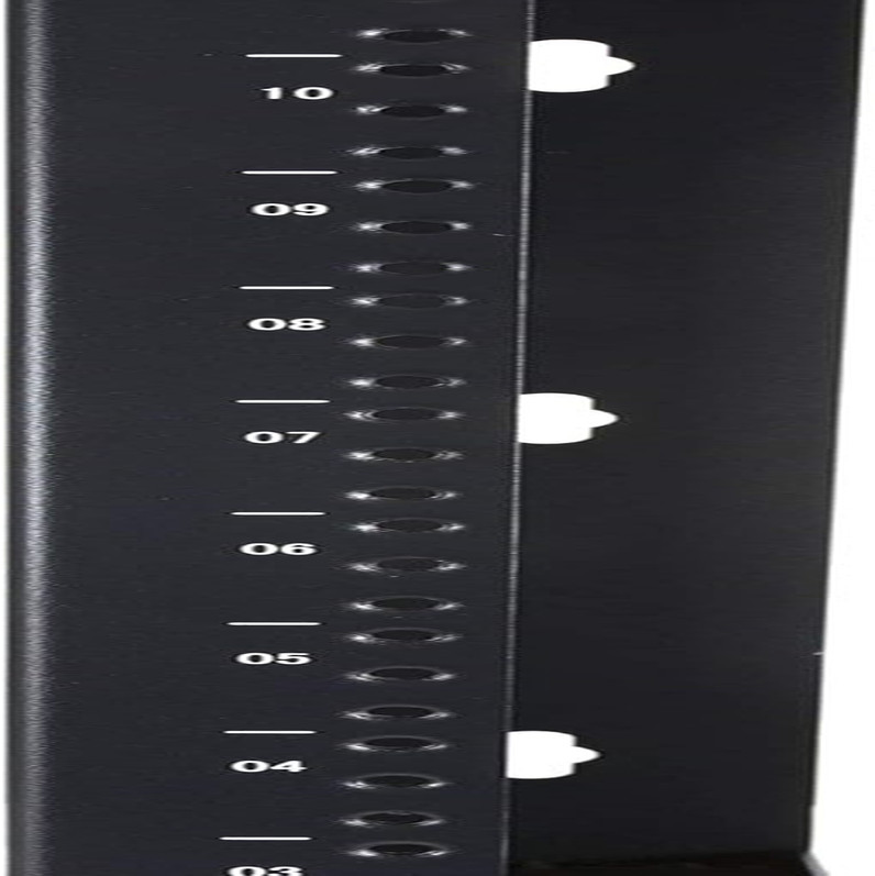 22U Adjustable Depth Open Frame Swing Out Wall Mount Rack - 301 Series, Flat Pac