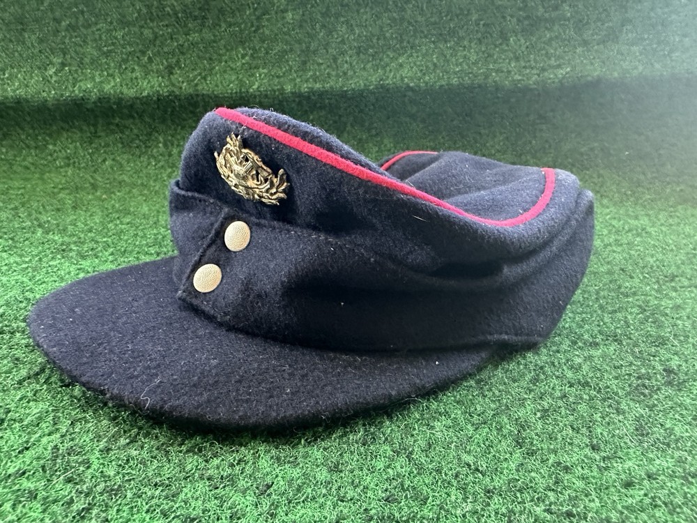 Original West German Firemans M43 Style Wool Hat Fire Service