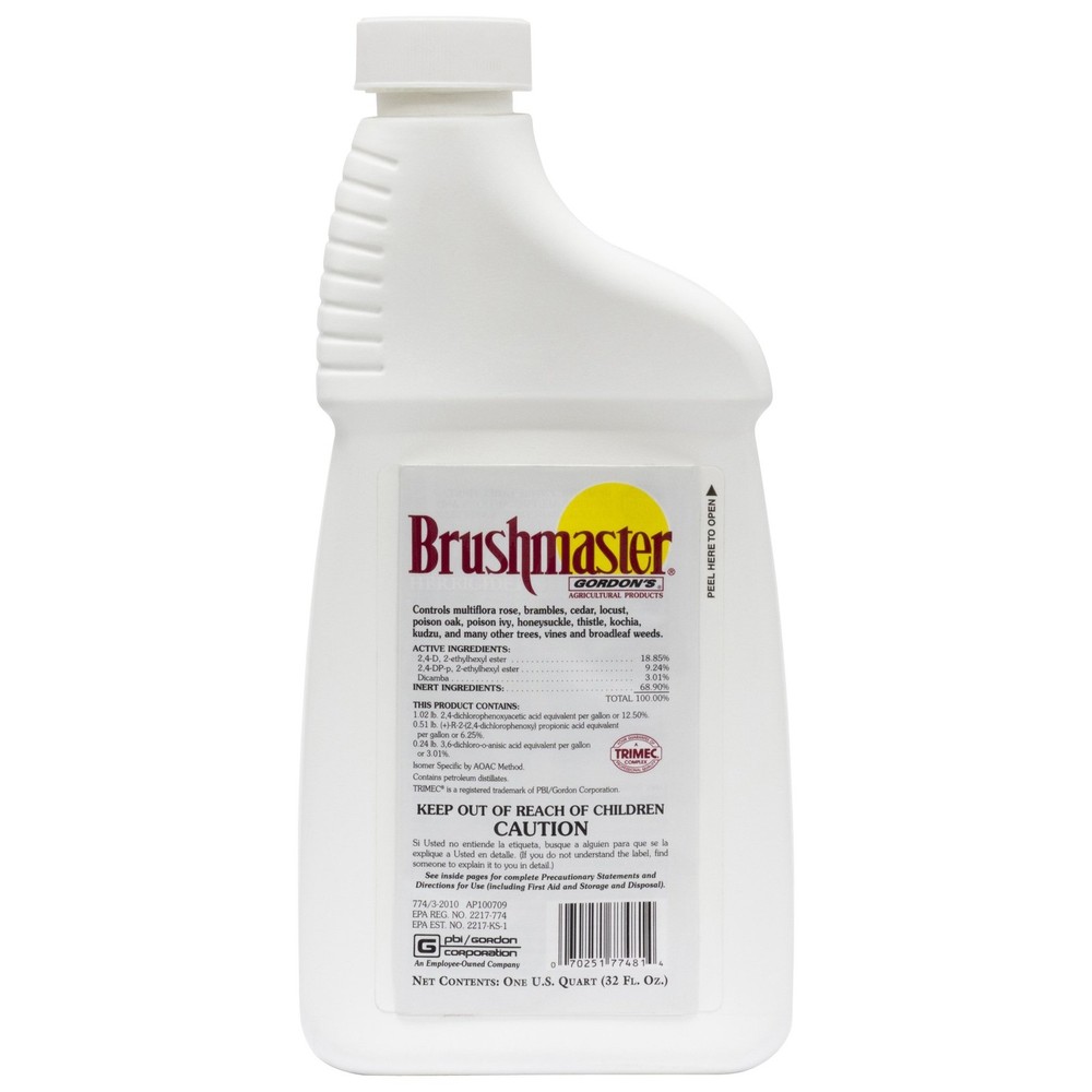 Herbicide Concentrate for Weeds and Brush Control - 1 Quart