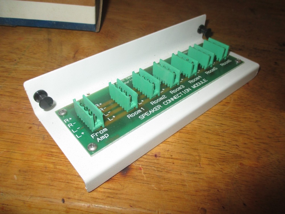 Leviton Structured Media 6-Zone Speaker Distribution Control Module 48211-6A