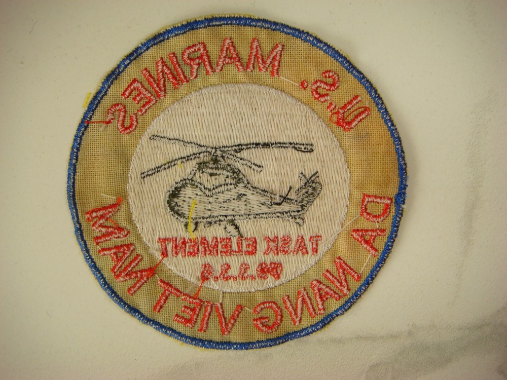 USMC TASK ELEMENT 79.3.3.6 DA NANG - VIETNAM, WAR PATCH