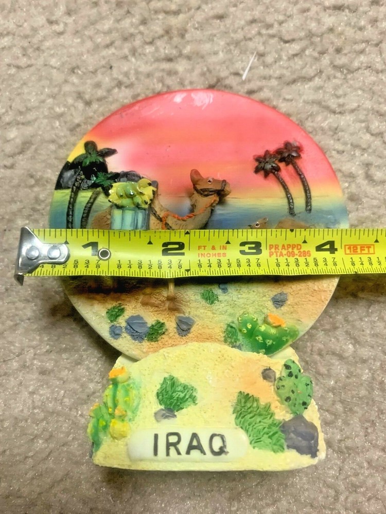 Iraq Ceramic Camel Plate