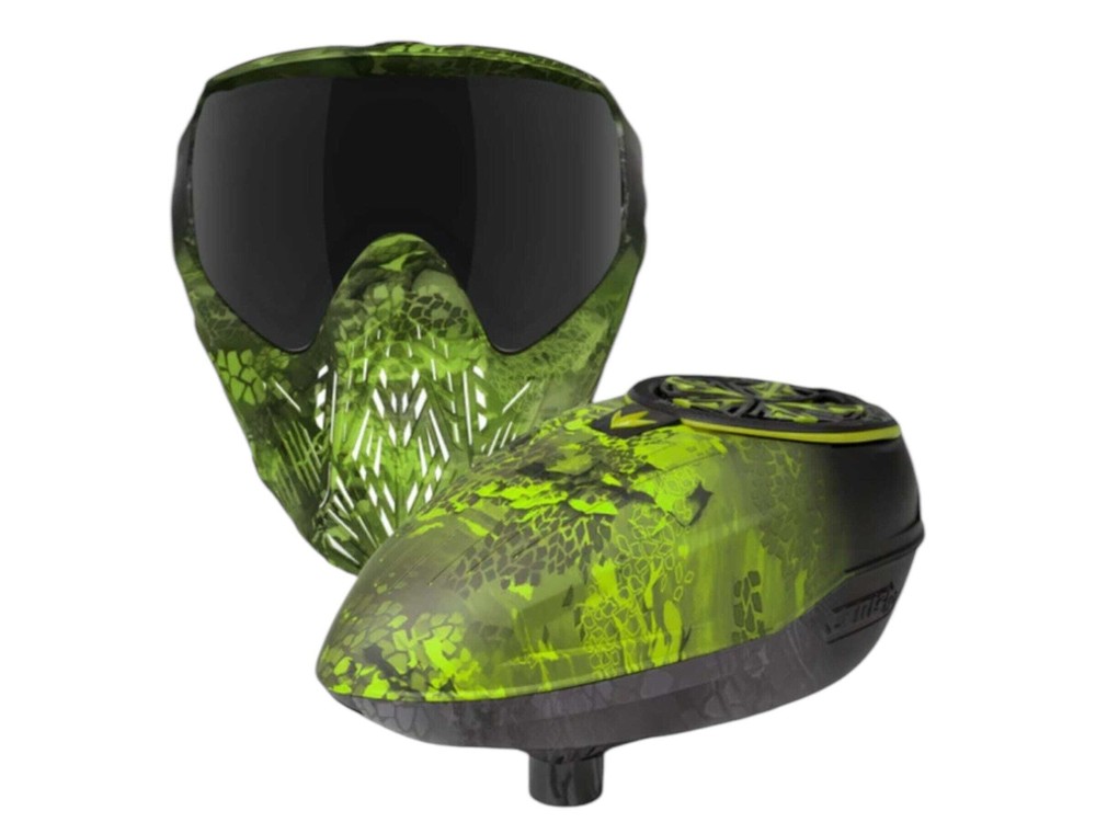 NEW CMD & CTRL2 Killer Combo Goggle + Loader - Acid Black Highlander