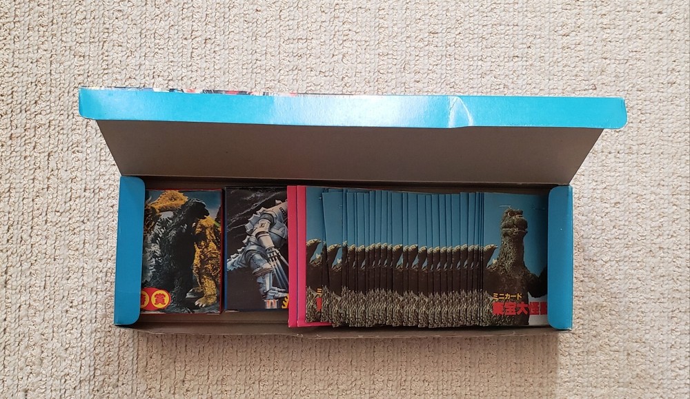 Toho Giant Monster 1984 Mini Card Box