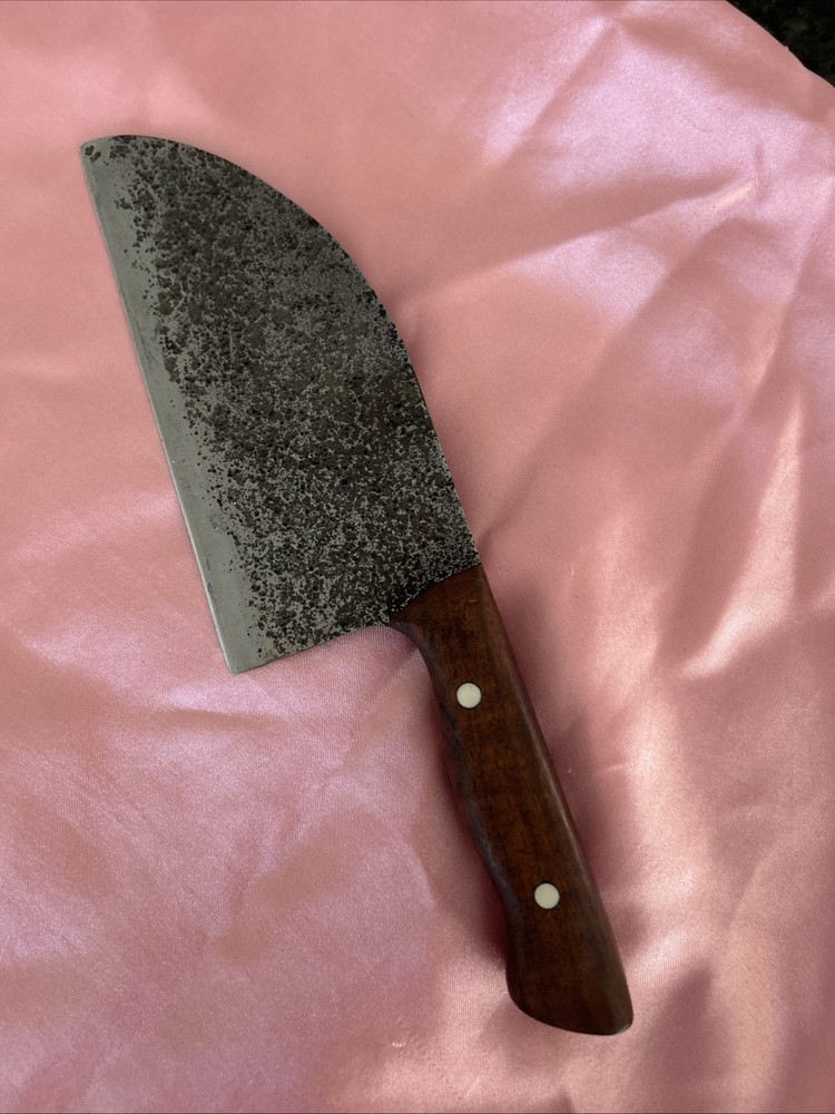 Cleaver knife vintage. Handmade