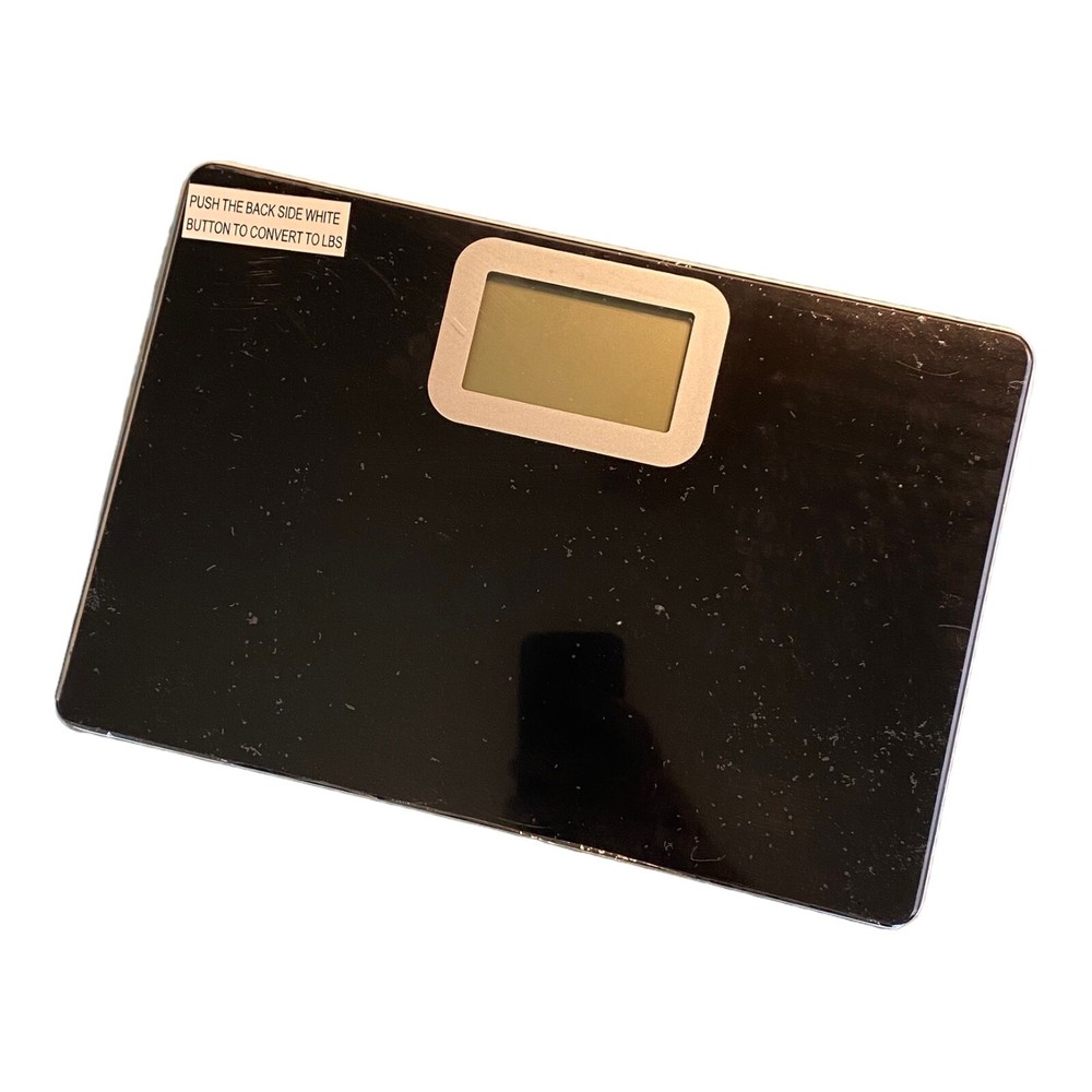 Talking Scale - Black - 330 Pound Capacity - New In Box
