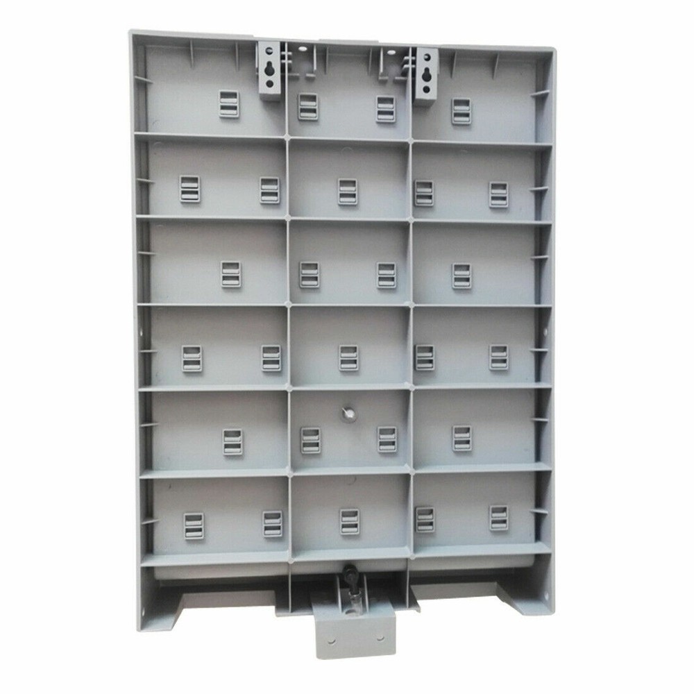 2 X Laboratory Drying Rack PP 27 Removable Pegs Wall Mount Lab Cleaning Dry
